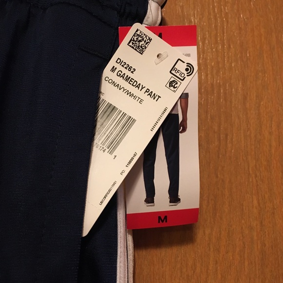 BNWT Adidas Game Day Pant, Mens Medium, Navy/White - Picture 7 of 7